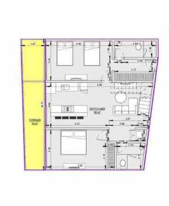 1 Block To The Beach 2Br 6Pax Rooftop Pool King Bed Playa del Carmen Eksteriør billede