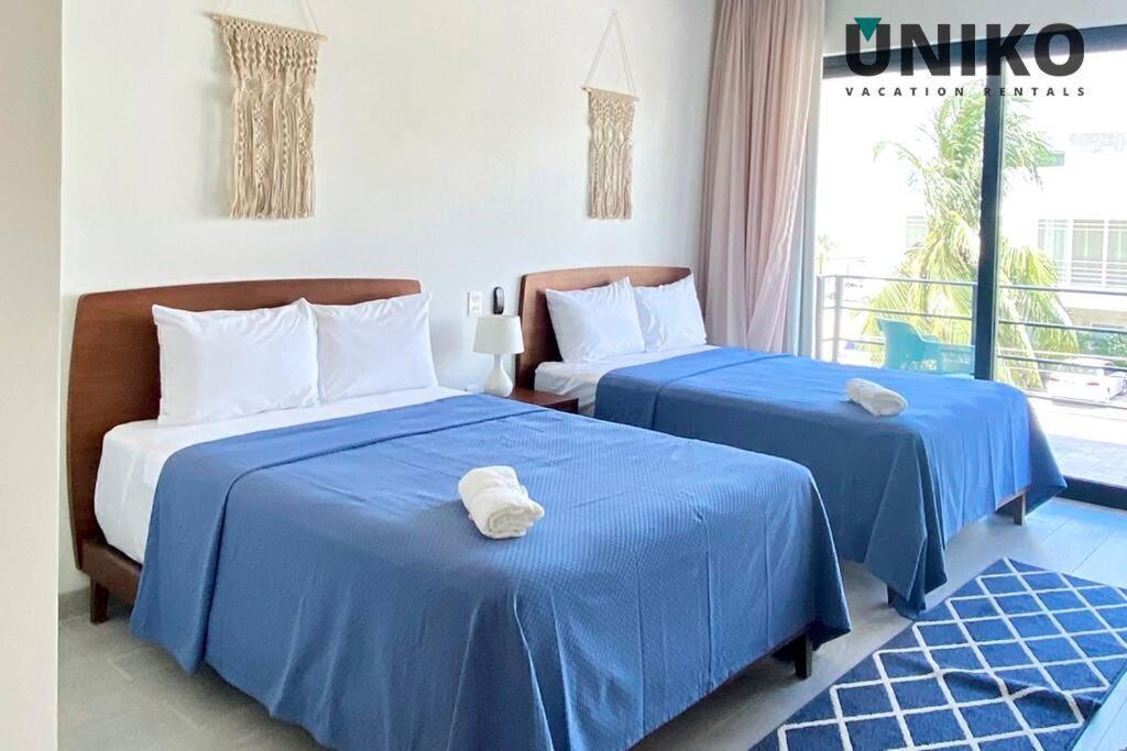 1 Block To The Beach 2Br 6Pax Rooftop Pool King Bed Playa del Carmen Eksteriør billede