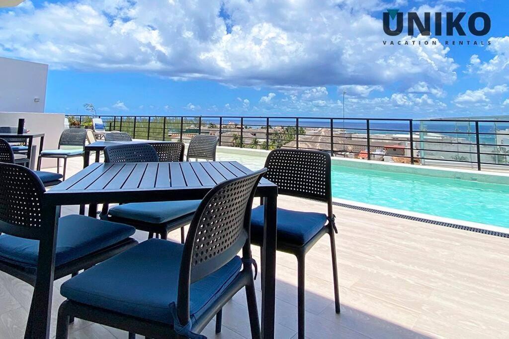 1 Block To The Beach 2Br 6Pax Rooftop Pool King Bed Playa del Carmen Eksteriør billede