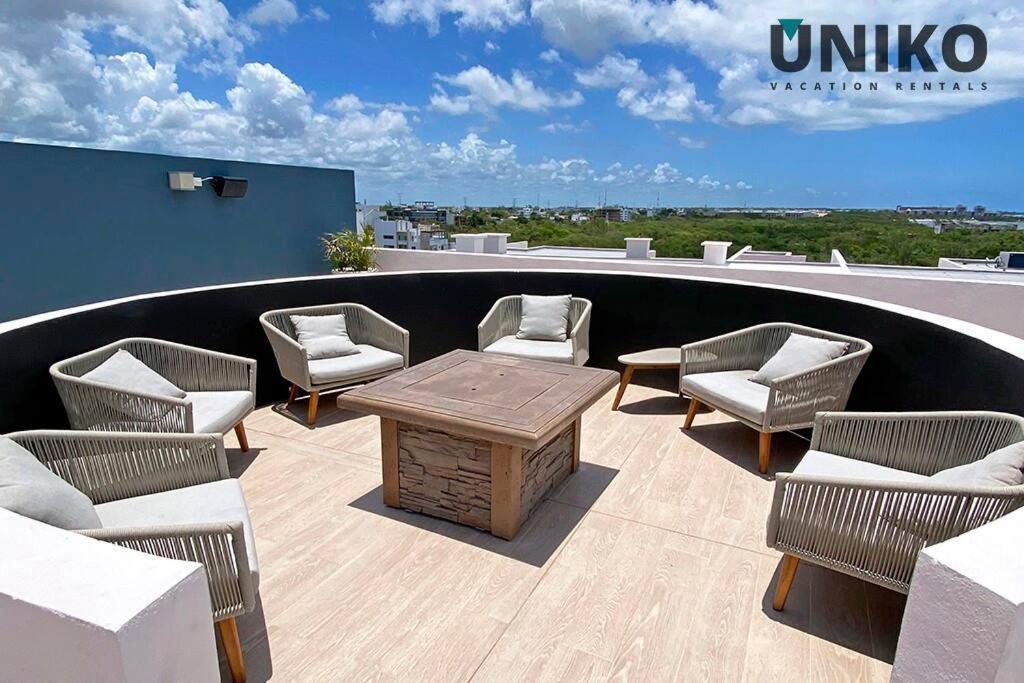 1 Block To The Beach 2Br 6Pax Rooftop Pool King Bed Playa del Carmen Eksteriør billede